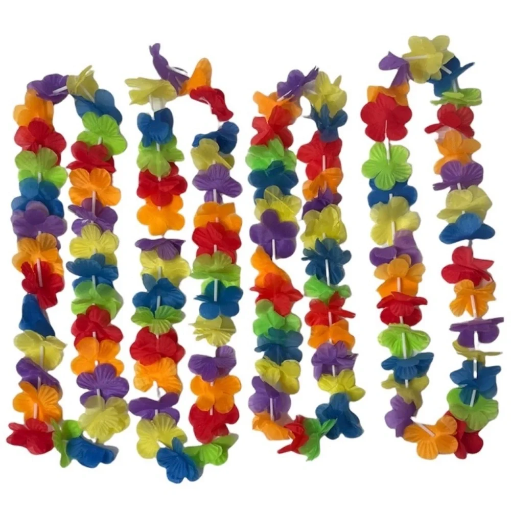 Luau Adult Costume Grass Skirt Tropical Hawaiian Tiki Bar Dance Hula Party Set